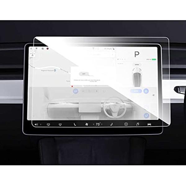 人気アイテムruiya PET製フィルム テスラモデル3 2021 専用 カーナビ 保護フィルム 15インチ Tesla Model3 2021 パーツ