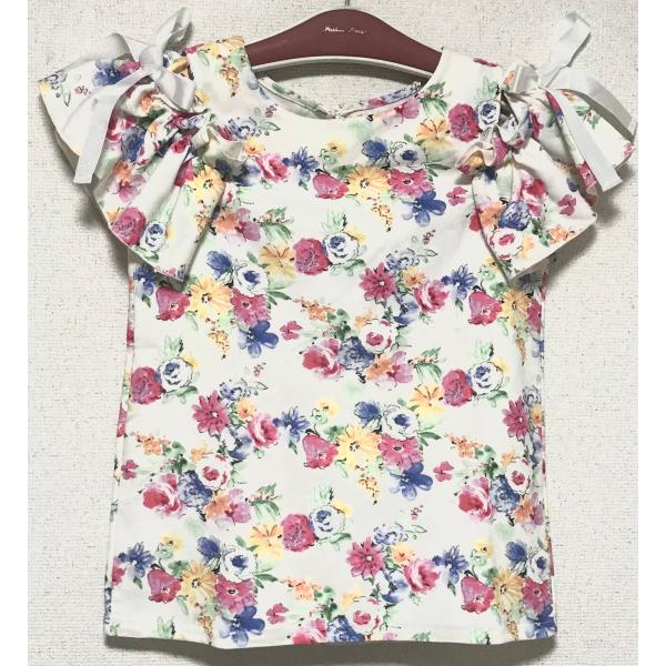 「値下特価」tocoo closet（トッコクローゼット） レディースファッション トップス 可愛い花柄 COL 03 Mサイズ