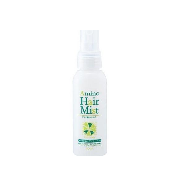 アミノヘアミスト（無添加）毛先までさらさらツヤ髪に 洗い流さない髪の美容液 80ml 携帯用にも