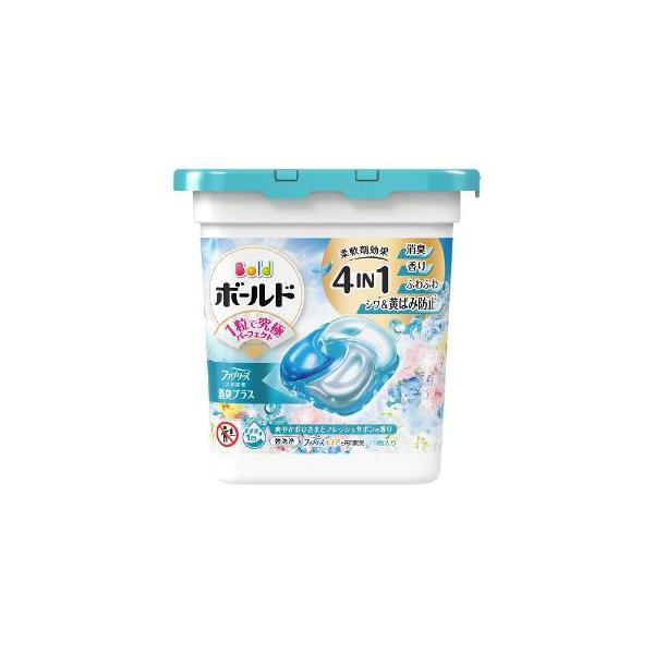 ボールド ジェルボール 4D 爽やかフレッシュフラワーサボン 本体（11粒入）洗濯洗剤