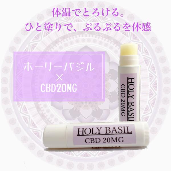 HelloGooday HOLY BASIL×CBDリップクリーム 5g