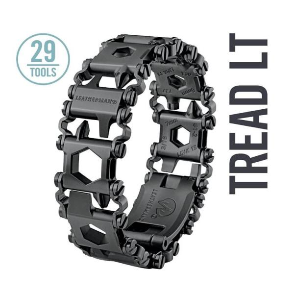 LEATHERMAN(レザーマン) TREAD LEATHERMAN（レザーマン） TREAD LIGHT in Box Black 米国正規品