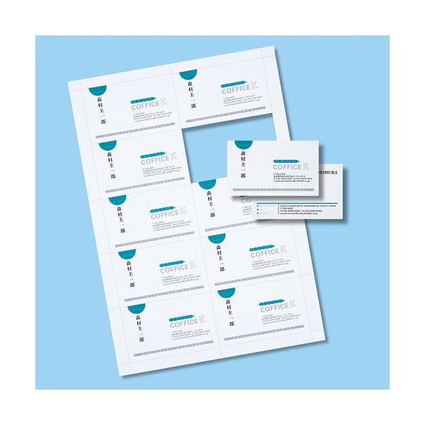 ※メーカー直送です。沖縄・離島配送不可となります。当店は正規販売代理店です。特長インクジェットプリンター、レーザープリンターなどプリンターを選ばず使えるマルチタイプです。文字やイラスト中心の印刷に最適です。※ただし、インクジェットプリンター...