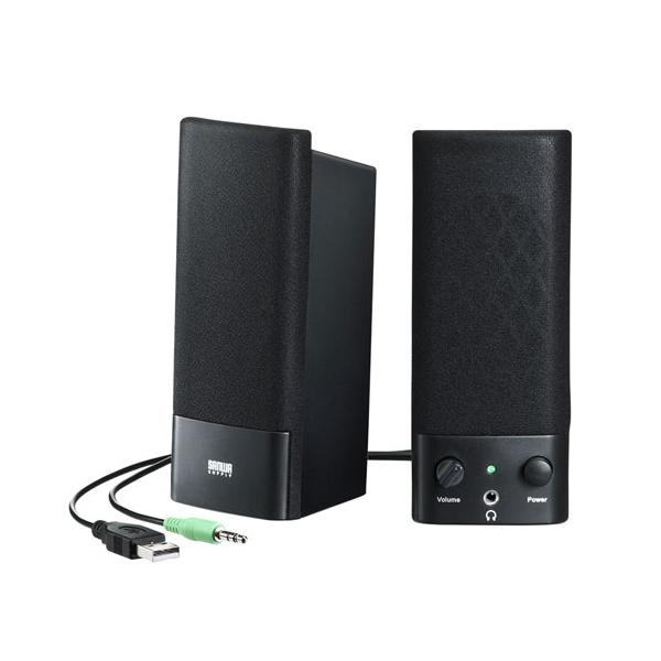 ※メーカー直送です。沖縄・離島配送不可となります。当店は正規販売代理店です。特長実用最大出力1W（0.5W＋0.5W）のマルチメディアスピーカーです。アンプ内蔵でヘッドホンステレオの出力端子やパソコンの音声端子につなぐだけで音楽を楽しめます...