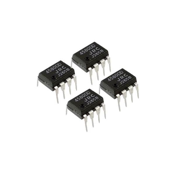 YMS PARTS４個入２回路入ＨｉＦｉオペアンプ NJM4580DD