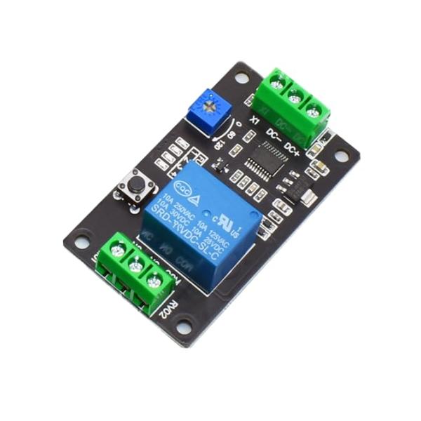 YMS PARTS【1個入】遅延タイマー リレー セルフロック遅延 オン/オフタイマースイッチ 0.1秒-20秒 (5V 12V 24V 動作電圧は選択肢よりお選びください）