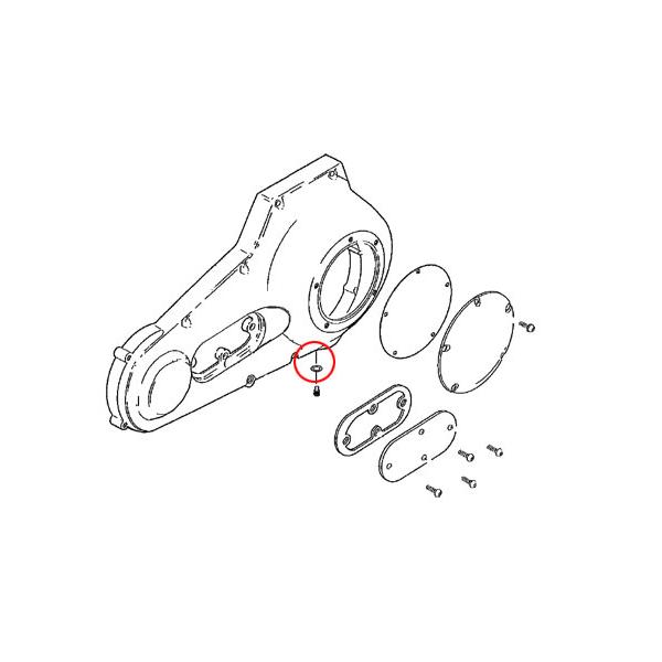 プライマリー オイルドレン Oリング 2004-2006 5速 トランスミッション