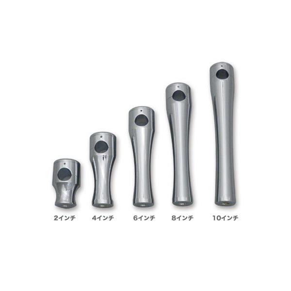 クローム Chrome ハンドル スムース ライザー 2インチ 純正 ライザー