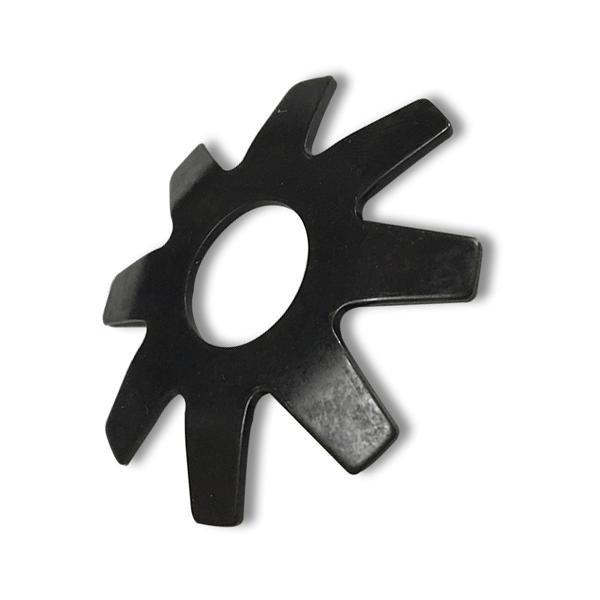 ロッカークラッチ スパイダー ワッシャー 1個 銀色 軸部分 特殊