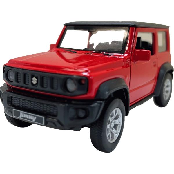 MSZ 1/32ジムニーシエラ ダイキャストミニカー 赤 プルバック
