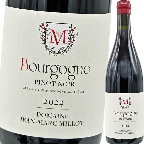 （赤ワイン）ドメーヌ・ジャン・マルク・ミヨ・ブルゴーニュ・ピノ・ノワール　2024 wine