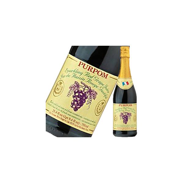 （ノンアルコールワイン 赤） ピュアポム・ノンアルコール・スパークリング・レッド・グレープ・ジュース wine