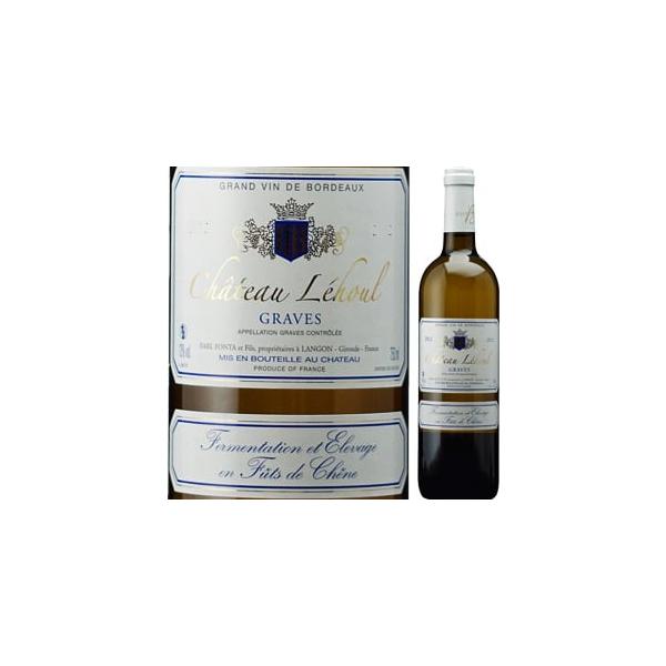 （白ワイン）シャトー・レオール・ブラン・フュ・ド・シェーヌ・ヌフ 2015 wine