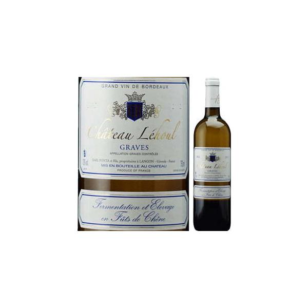 （白ワイン）シャトー・レオール・ブラン・フュ・ド・シェーヌ・ヌフ 2018 wine