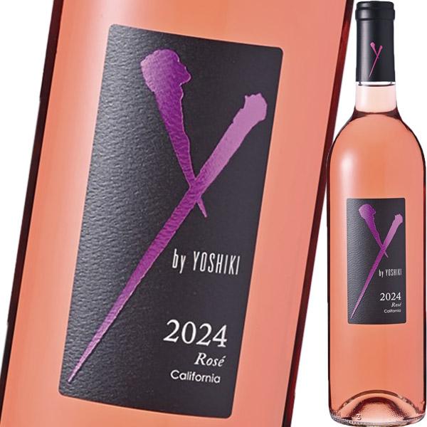 （ロゼワイン）（Y by Yoshiki）ワイ・バイ・ヨシキ・ロゼ・カリフォルニア 2024 wine