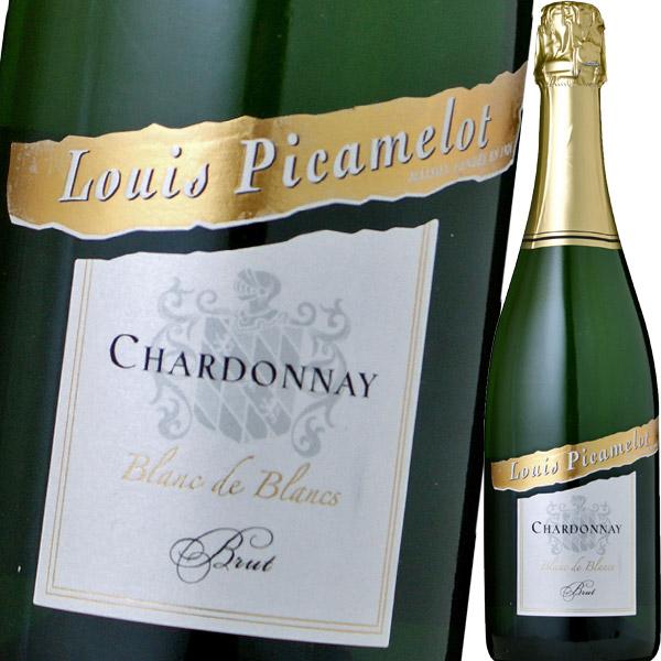 （スパークリングワイン・シャンパン）ルイ・ピカメロ・ヴァン・ムスー・ブラン・ド・ブラン・シャルドネ・ブリュット NV wine