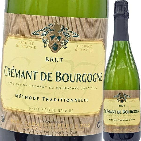 （シャンパン、スパークリング フランス ブルゴーニュ） ドメーヌ・ポール・ガローデ・クレマン・ド・ブルゴーニュ・ブラン NV wine