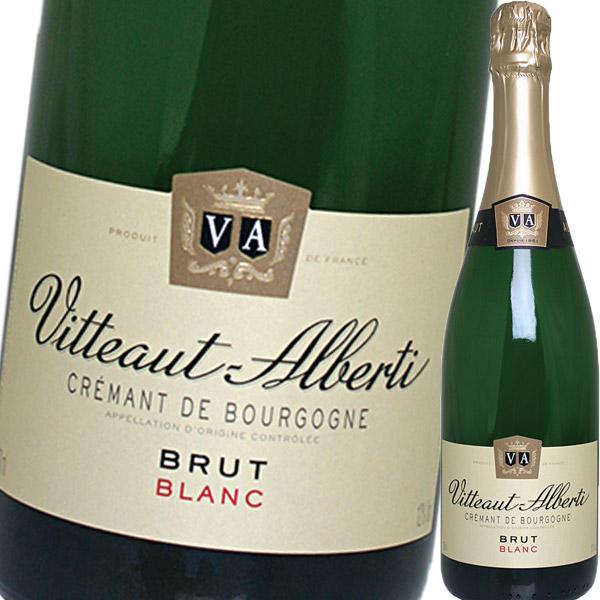 （スパークリングワイン・シャンパン）ヴィトー・アルベルティ・クレマン・ド・ブルゴーニュ・ブラン・ブリュット NV wine