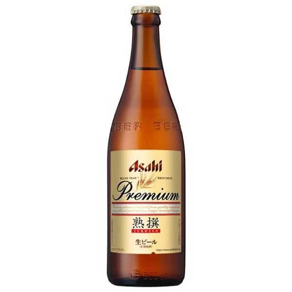 アサヒ（asahi） プレミアム生ビール熟撰 中びん500ml x 20本 ケース