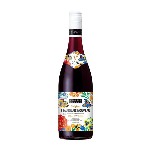 サントリー ジョルジュ デュブッフ ボージョレ ヌーヴォー 2026 750ml x12本 [ケース販売] [赤ワイン フランス]