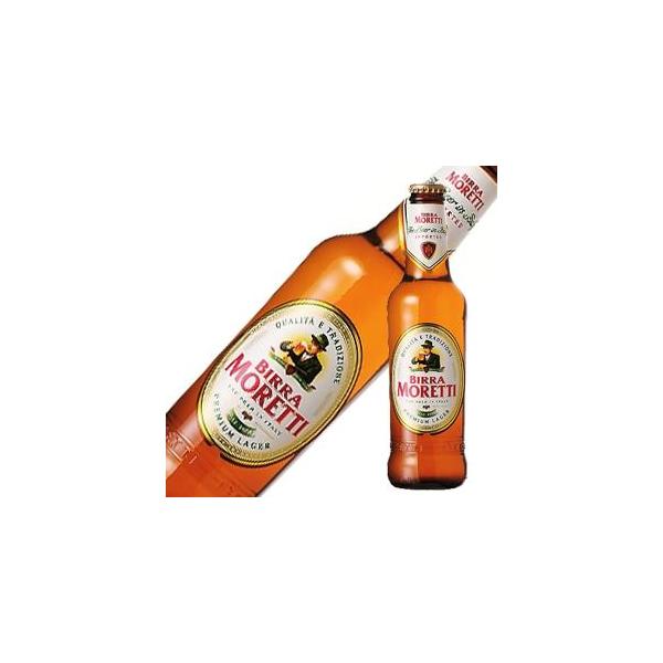 MORETTI モレッティ ビール 瓶 330ml x 24本 ケース販売 送料無料 本州