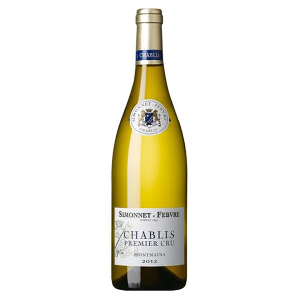 シモネ フェブル シャブリ プルミエ クリュ モンマン 750ml x 2本 送料無料(本州のみ) [エノテカ フランス ブルゴーニュ 白ワイン]ギフト プレゼント 贈り物 お