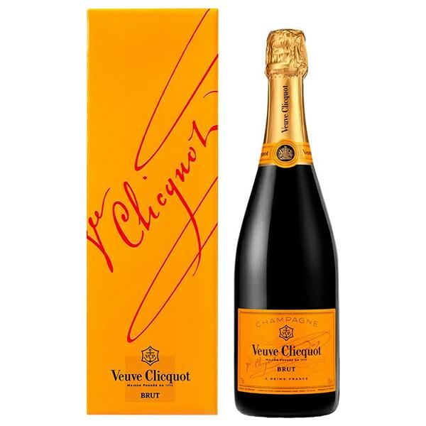 ヴーヴクリコ イエローラベル ブリュット 750ml×6本 [箱付][ケース販売  