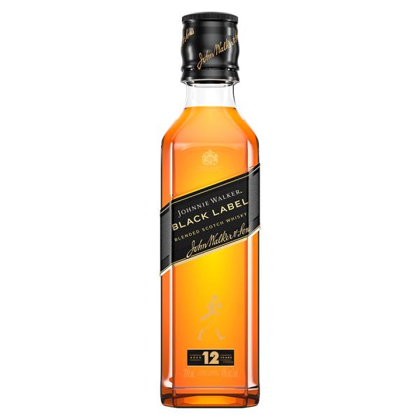 他サイト： ジョニーウォーカー ブラックラベル 12年 40度 200ml[キリンビール スコッチウイスキー 424921]の商品画像