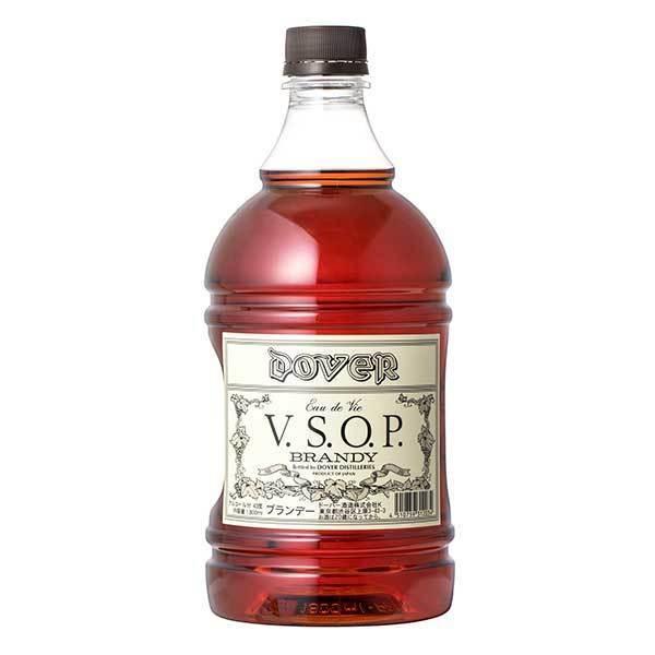 DOVER（ドーバー） ブランデー V.S.O.P. 43度 1.8L 1800ml 日本