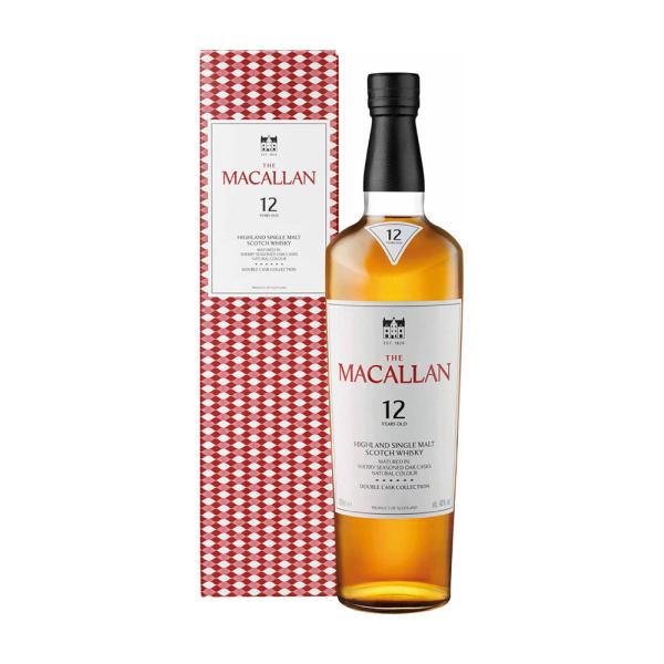 ザ マッカラン ダブルカスク 12年 40度 700ml x 2本 送料無料(本州のみ) 箱付 正規品ギフト プレゼント 贈り物 お祝い 内祝い お返し 誕生日プレゼント 父の日