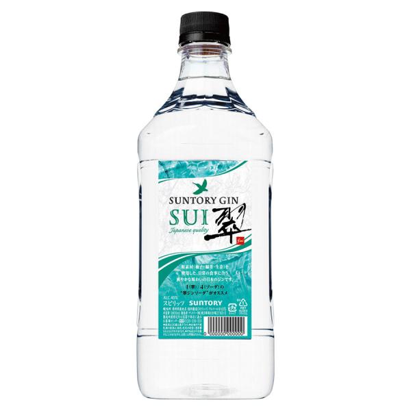サントリー ジン 翠 PET 1.8L 1800ml サントリー 日本 スピリッツ