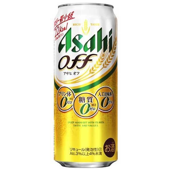 他サイト： アサヒ オフ 缶 500ml x 24本 ケース販売 送料無料 本州のみ アサヒビール 日本 リキュール 1RU34の商品画像