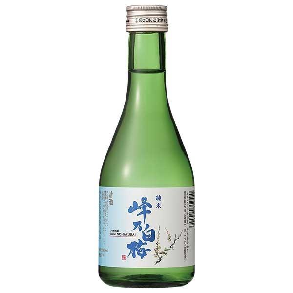 峰乃白梅 純米酒 300ml x 12本 ケース販売 OKN 峰乃白梅酒造 新潟県酒