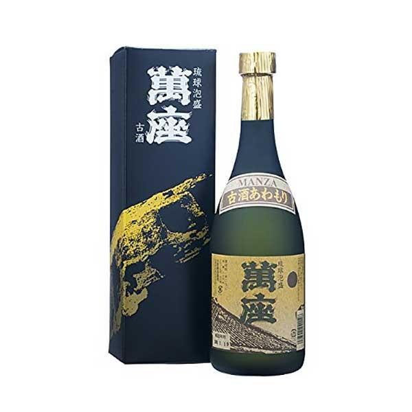 萬座 古酒ブラック 40度 720ml 恩納酒造所 泡盛 送料無料 本州のみ