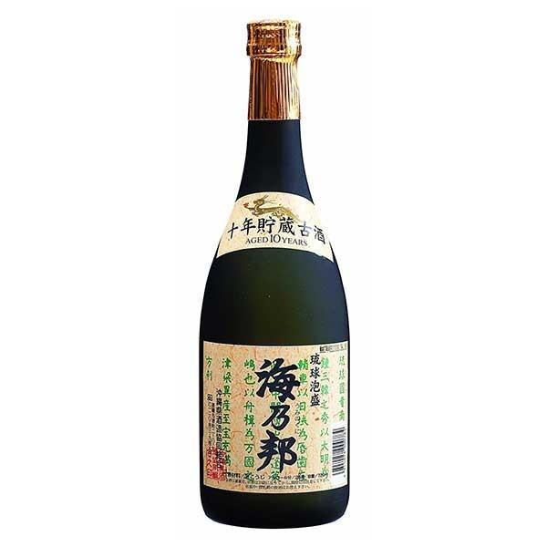 沖酒協 海乃邦10年 古酒 25度 720ml 沖縄県酒造協同組合 泡盛 送料無料