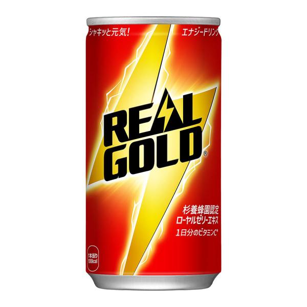 他サイト： リアルゴールド [缶] 190ml x 30本[ケース販売][コカコーラ 飲料 炭酸飲料 日本 54713]の商品画像