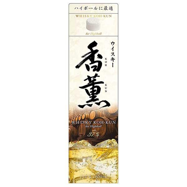 他サイト： 合同 ウイスキー 香薫 37度 パック 1.8L 1800ml x 6本 ケース販売 合同酒精 ウイスキー 139498の商品画像