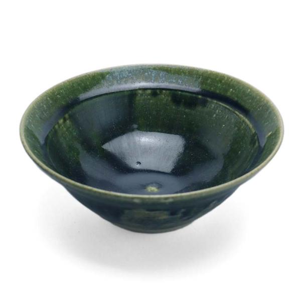 織部焼：織部5.5寸甲鉢・有松進《中鉢・17.0cm》 : 和食器の愉しみ