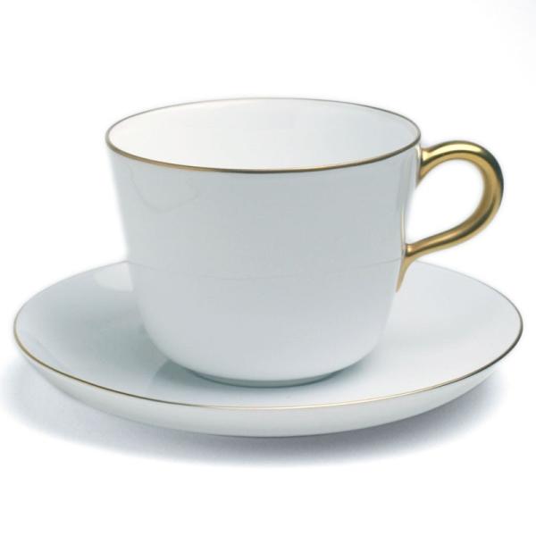 金線モーニング碗皿・大倉陶園《コーヒーカップ・ゴールドライン