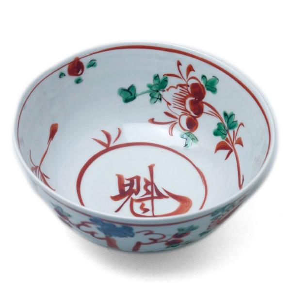 九谷焼：呉須赤絵鉢・正木春蔵《大鉢・18.4cm》 : 和食器の愉し