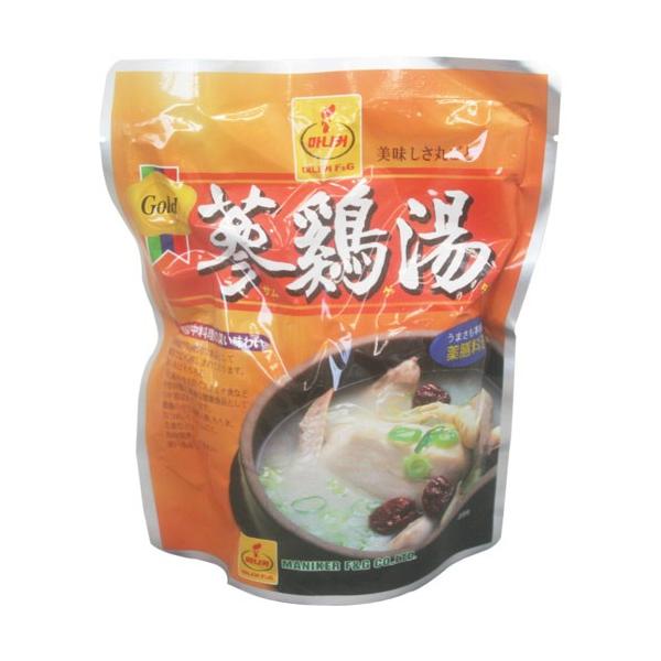 GOLDに変更★★レトルト参鶏湯の定番！マニカのサムゲタン！