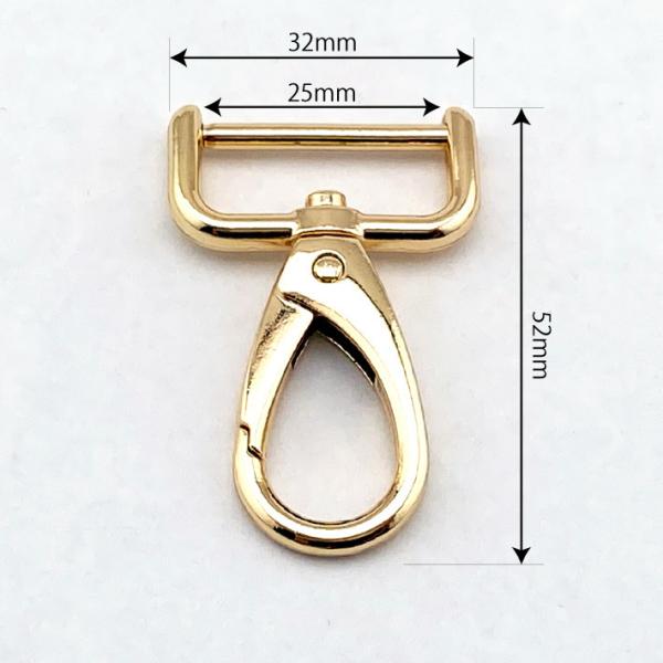 �i�X�J�� �l�W�� �R�ʂ蕝25mm 2�Z�b�g typeB ��]�t�b�N �C�� ���i�摜2