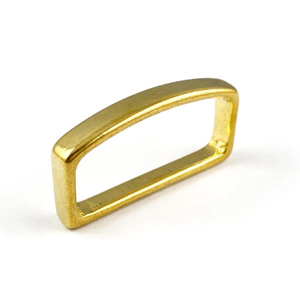 サルカン ループ 32mm 真鍮製 ベルト用 ブラス レザークラフト 金具
