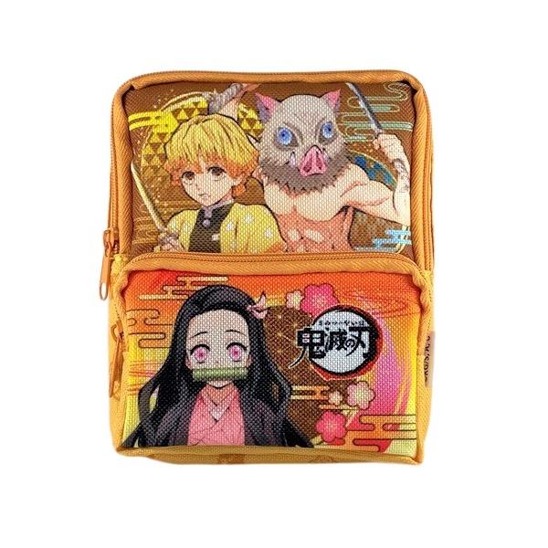 劇場版鬼滅の刃 無限列車編 も超特大ヒットもはや社会現象の[鬼滅の刃]グッズにKOOLなNEWアイテム登場こちらは衛生商品などの持ち運びにも便利な[ミニリュック]カラビナ付きなのでカバンやベルトループに付けることができます2つのポケットを使...