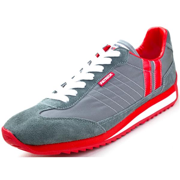 新品級 PATRICK MARATHON 9624 23cm グレー 日本製 PATRICK（パトリック） マラソン グレー PATRICK MARATHON GRY 9624