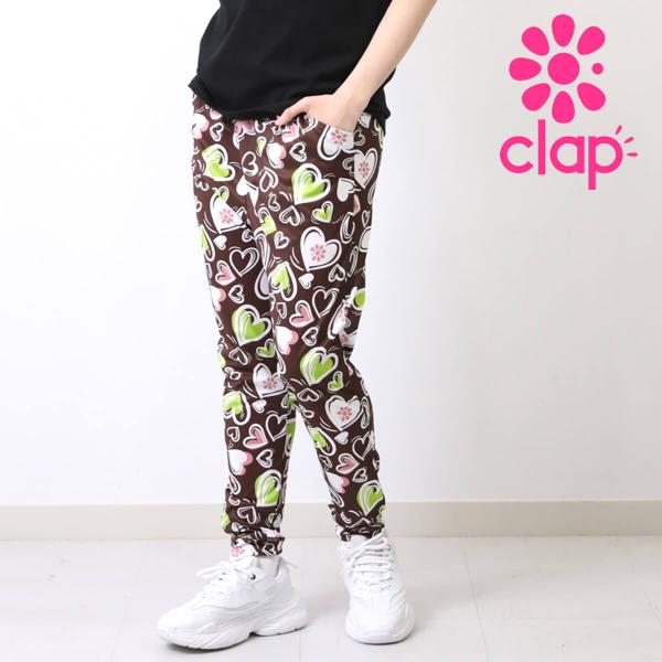 clapクラップ新作Winter Check パンツ　クリスマス　フィットネス clap クラップ フィットネスウェア フィットネス ウェア パンツ