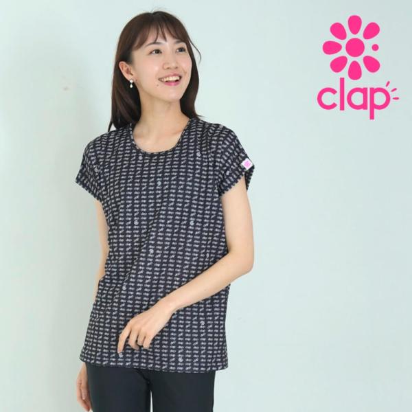 clap（クラップ） フィットネスウェア トップス レディース 半袖t