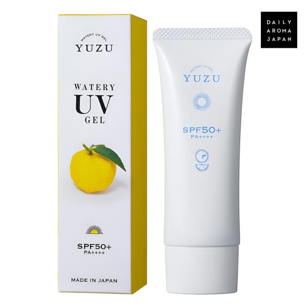 デイリーアロマジャパン 日焼け止め UV ジェル 高知県産 YUZU ウォータ