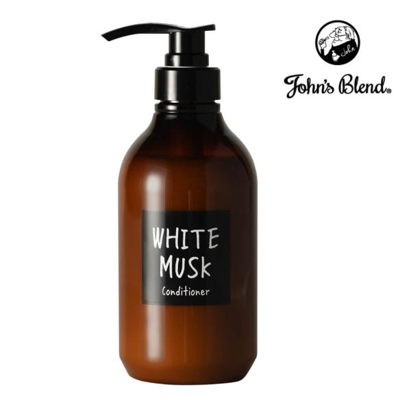 他サイト： ジョンズブレンド モイスト コンディショナー ホワイトムスク ノルコーポレーション John’sBlend  480g リニューアル 香り ヘアケア しっとり 保湿 ツヤ うるおの商品画像