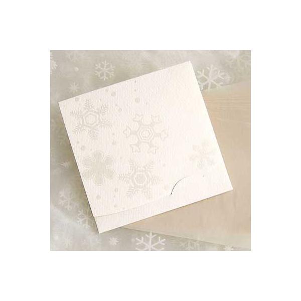 　雪　「絹すき」方形サイズ